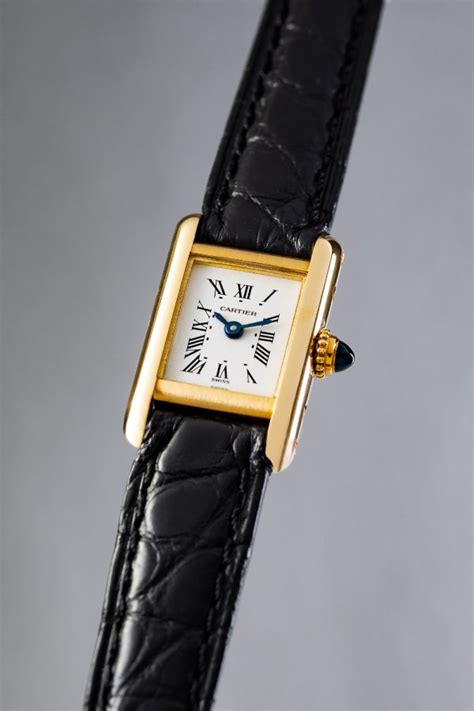 cartier tank prospective dial|cartier mini tank watch.